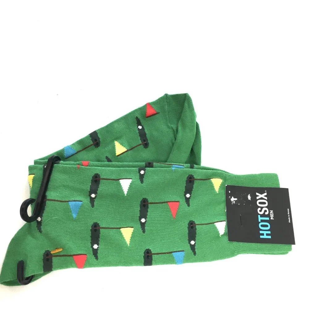 Hot Sox® Golf Club Inspired Socks Sz 10-13 NWT